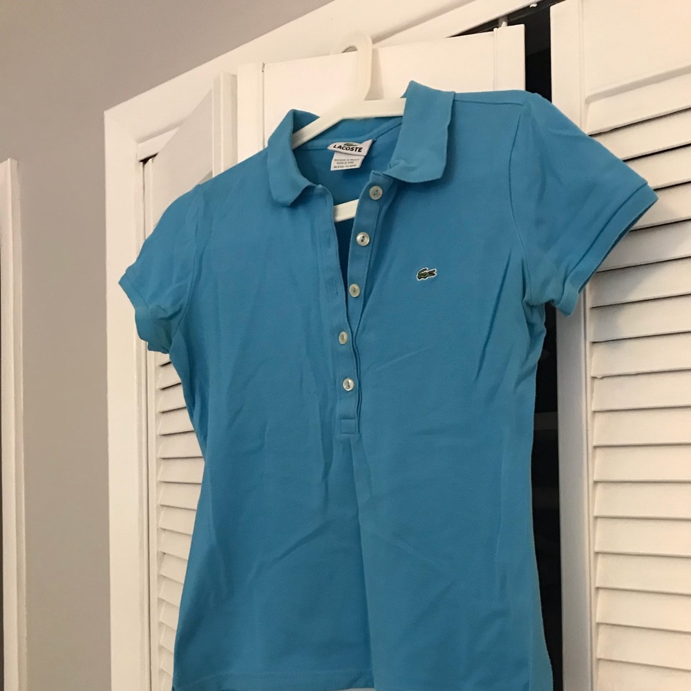 Lacoste Women’s Slim Mini Cotton Piqué Polo